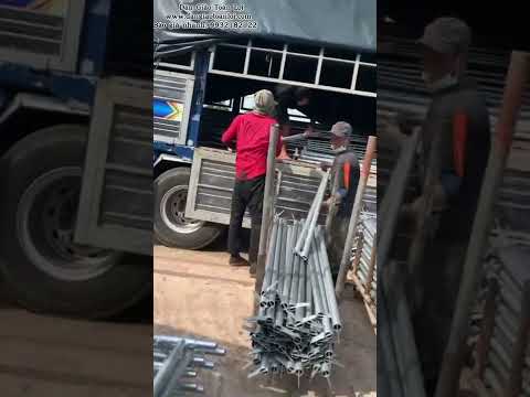 Giao 7 tấn Kích Tăng Dàn Giàn Giáo Nêm Cây chống Tăng cho công trình Kontum