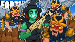 WIZARD OF OZ! NEW Wicked Witch and Flying Monkeys In Fortnite Battle Royale?!