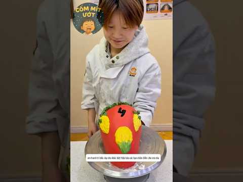 Chấm điểm chiếc bánh kem dâu#shorts #foryou #funny