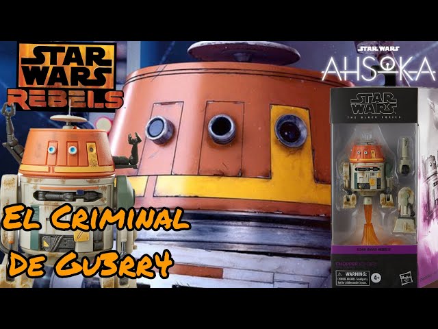 Vídeo relacionado con Star Wars Ahsoka Rebels Chopper Once a Rebel Always a Rebel Camiseta