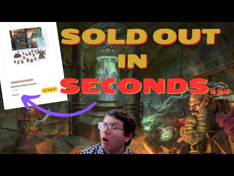 Helsmiths of Hashut sold out in SECONDS!!! Another Production Blunder by Games Workshop?