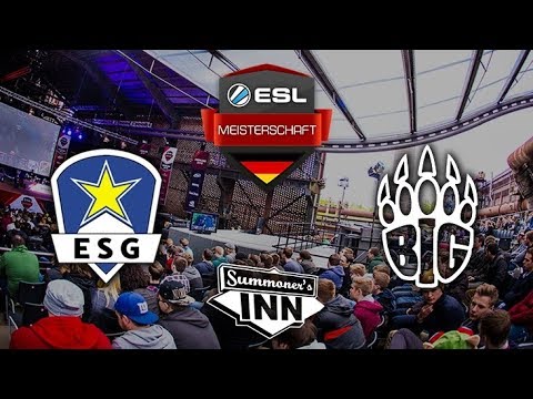 LoL - ESG vs BIG - ESL Sommermeisterschaft 2018, Spieltag 3