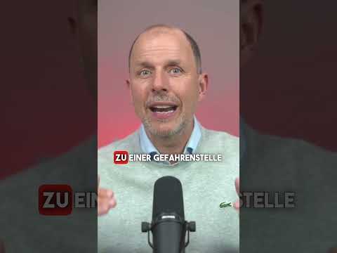 "Bitte nicht überholen": Das bedeutet diese Anweisung der Polizei! 🚓​ | WBS.LEGAL #shorts