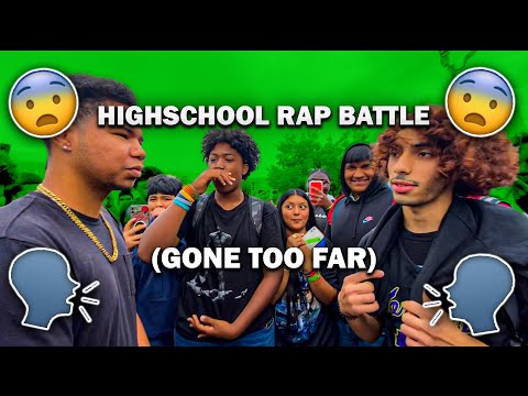 HIGH SCHOOL RAP BATTLE (GONE TOO FAR)