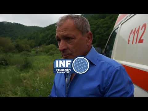 InfoHuedin.ro - TIR răsturnat în apropiere de Huedin