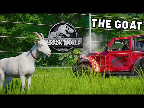 Jurassic World Evolution : The GOAT vs All Dinosaurs - Awesome Hunting Animations