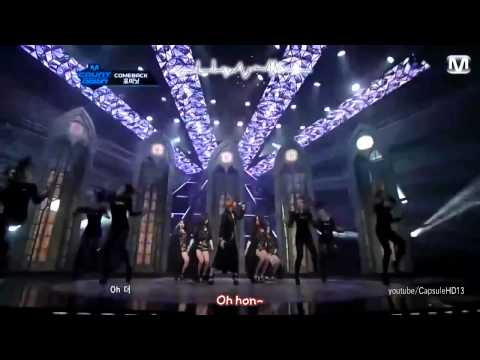 [VietSub][Kara][12.04.12] 4Minute - Volume up [Comeback stage][HD]
