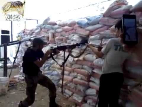 التصدي لقوات النظام من قبل لواء رجال الأثر على جبهة جوبر في مدينة دمشق