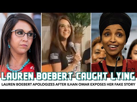 Lauren Boebert Apologizes After Ilhan Omar Exposes Her Fake Story