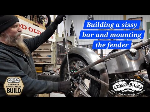 Giveaway Bike: Sissy bar and fender
