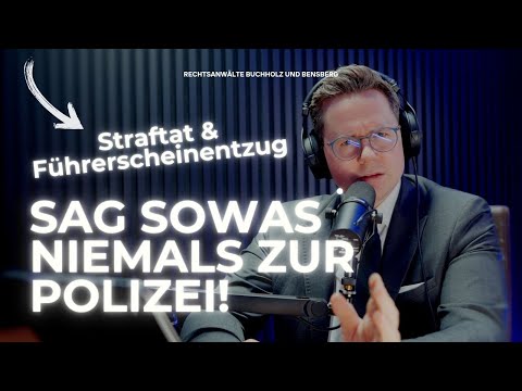 Führerscheinentzug & Strafverfahren! Wegen dummer Ausrede nach Verkehrsunfall.