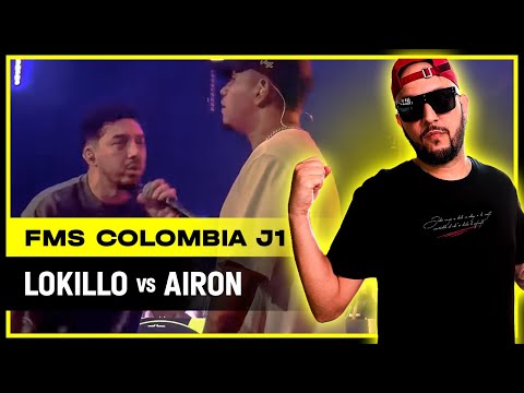 🎭 LOKILLO ARRANCÓ FUERTE LA TEMPORADA | LOKILLO VS AIRON EN FMS COLOMBIA J1 2023