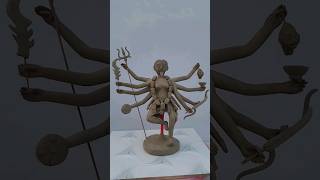 🙏TV serial- महाकाली की मूर्ति बनाए मिट्टी से/Mahakali idol making at home (part-1)#shorts #mahakali