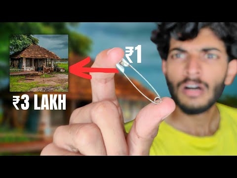 ₹1 രൂപയ്ക്ക് വീട് . Safety Pin Challenge episode-1