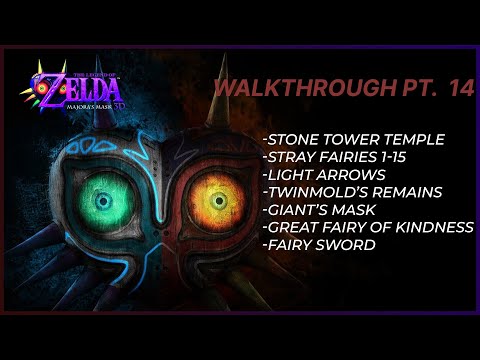 Stone Tower Temple | Walkthrough Part 14 | Legend of Zelda: Majora's Mask