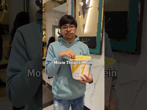 Unlimited Popcorns in PVR🍿 #shorts #youtubeshorts