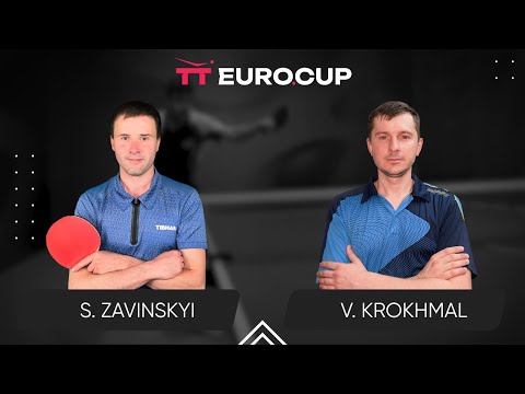13:40 Serhii Zavinskyi - Vitalii Krokhmal 17.09.2024 TT Euro.Cup Ukraine Professional. TABLE 3
