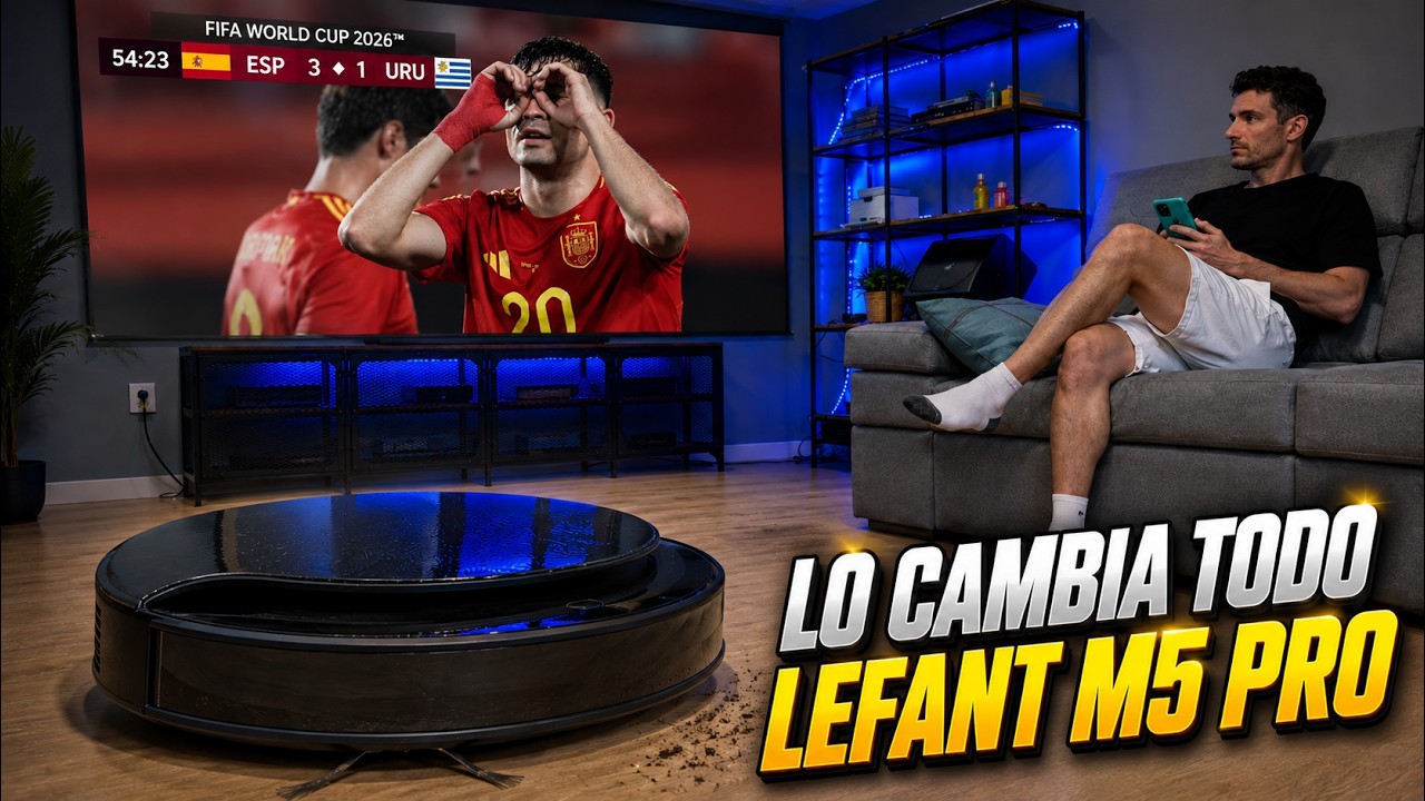 ¡Este robot aspirador BARATO hace cosas de gama alta! 😱 Lefant M5 Pro