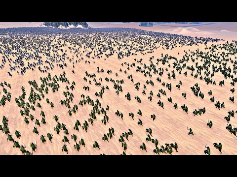 10,000 Byzentine swordsmen vs 10,000 Sassanids swordsmen - Ultimate Epic Battle Simulator