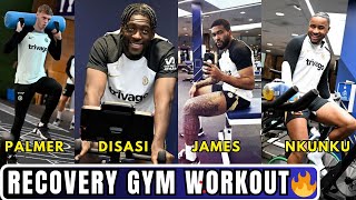 NO REST! Nkunku James And Palmer Joins Recovery Gym Training! Chelsea News Now.