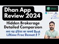 Dhan App Review | Dhan vs Zerodha vs Groww | Dhan App Demat Account | Dhan App Brokerage Charges
