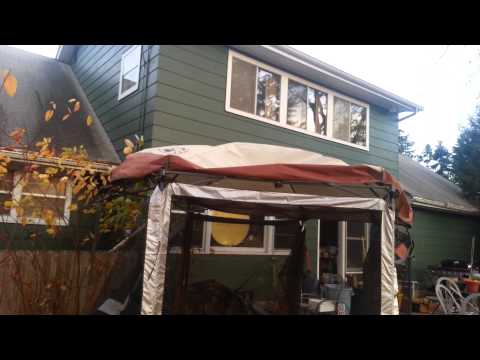 Coleman 12 x 10 Hex Instant Screened Shelter - End of Season followup Review