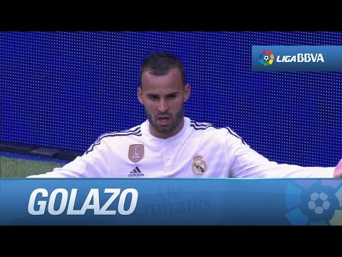 Buen gol de Jesé (3-0) en el Real Madrid - SD Eibar, en su regreso a la titularidad
