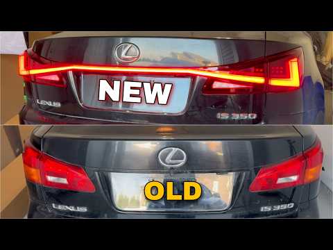 How To Install Lexus 4IS Rear Tail Lights The RIGHT WAY | Lexus 2IS To 4IS Mod