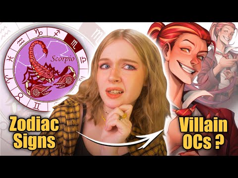 Turning ZODIAC Signs into VILLAIN OCs 3 😈