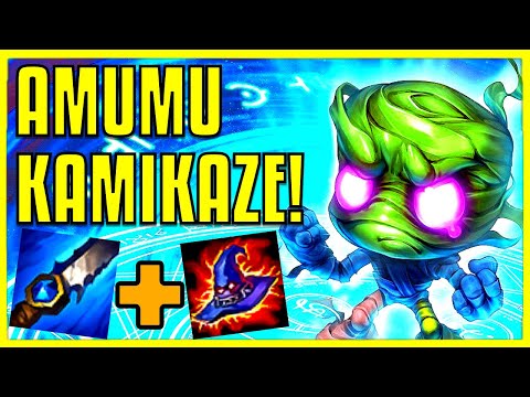 [ITA] AMUMU JUNGLE FULL AP E' UN KAMIKAZE - LEAGUE OF LEGENDS JUNGLE ITA