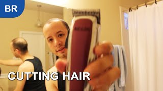 Cutting Hair At Home - DIY | Blogging Rapper