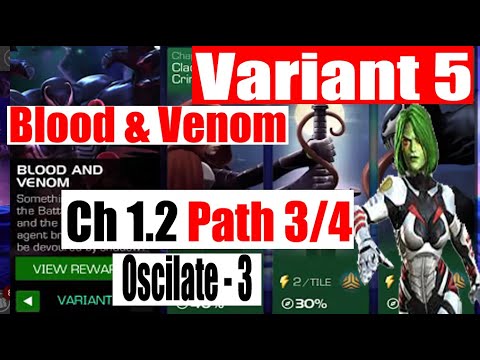 Variant 5 Ch 1.2 Path 3/4 (Oscilate 3) - Marvel Contest of Champions