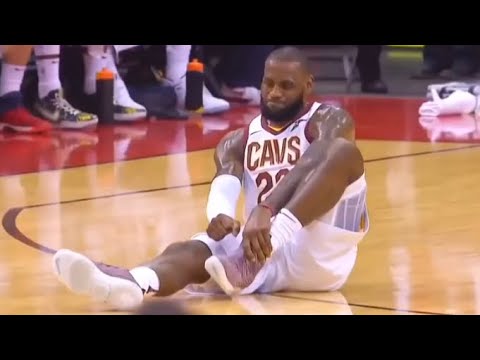 LeBron James Every Injury In Career (Rare Compilation) Video