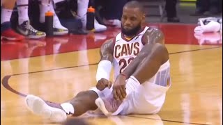 LeBron James Every Injury In Career (Rare Compilation)