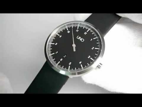 【1針時計・ドイツ製】Botta Design｜UNO Quartz｜ブラック