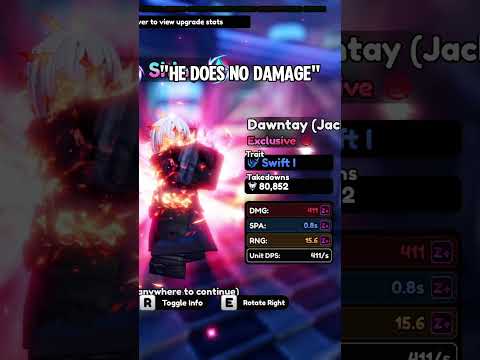 Dante is actually insane in Anime Vanguards #animevanguards #towerdefense  #roblox #viralshorts