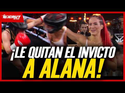Alana flores pierde su invicto mexicanos reaccionan y se burlan  flor vigna ganadora en supernova