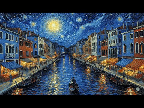 Visual Poems | Van Gogh Aesthetics [AI Music Video]