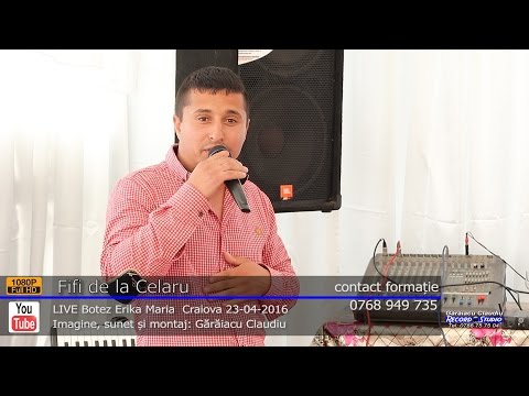 FIFI de la Celaru - Frunzulita viorele din toate mandrele mele LIVE Colaj SARBA | Botez Erika Maria