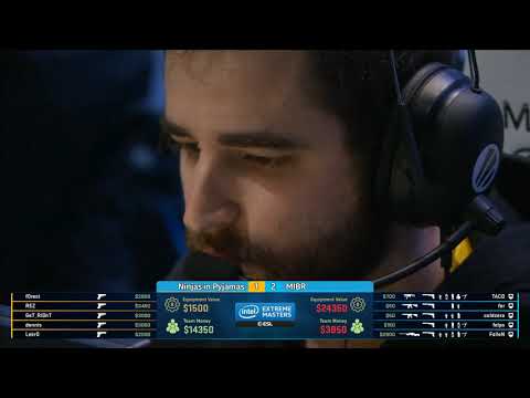 IEM Katowice 2019 CS:GO Major - Legends Stage - NIP vs. MIBR - BO3