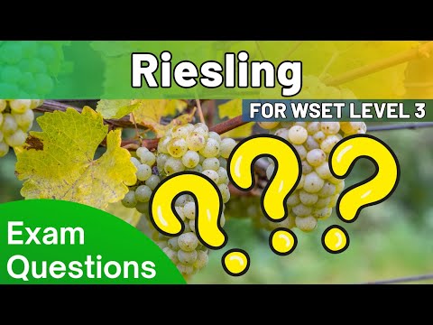 WSET Level 3 Riesling Example Questions! - Noble Nine