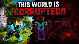 Minecraft but - The World Gets Corrupted the longer we play!Horror MQDEFAULT Thumbnail