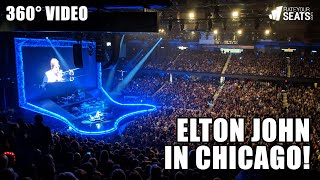 Elton John Performing in Chicago at the Allstate Arena (2019)