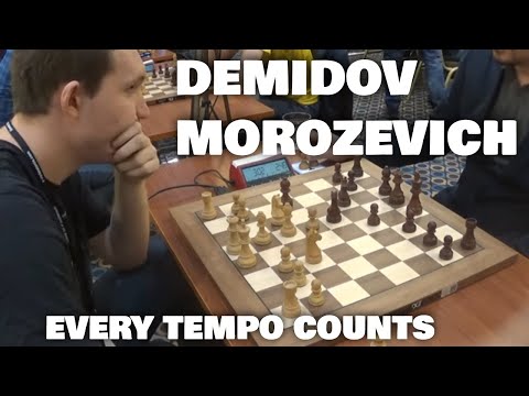 Early counterattack | Demidov - Morozevich | Pawn's game