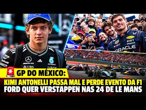 KIMI ANTONELLI PASSANDO MAL! FORD QUER VERSTAPPEN NA LE MANS | FIA QUER BARRAR JORNALISTAS