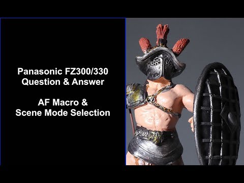Panasonic Lumix FZ300/330 Q&A on Focus Modes & Scene Selection
