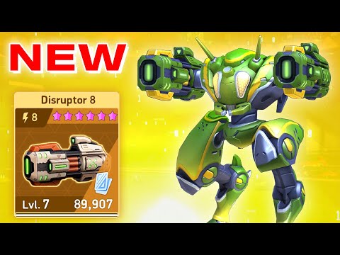 New Weapon Disruptor 8 - Tengu - Mech Arena