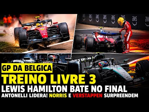 LEWIS HAMILTON BATE! NORRIS E VERSTAPPEN SURPREENDEM! BORTOLETO NO TOP 10 E KIMI LIDERA | GP BELGICA