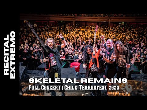 SKELETAL REMAINS - Full Concert | Chile Terrorfest 2025