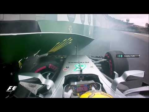 Thumbnail for Shabert Cronano crashes his Mercedes AMG F1 W08 EQ Power + by Mercedes AMG F1 W08 EQ Power+